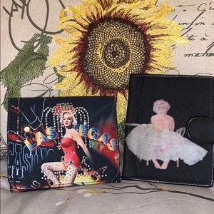 2 Marilyn Monroe wallets